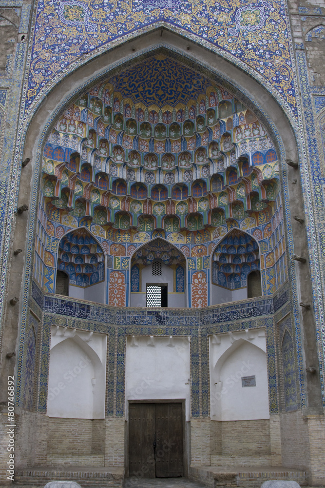 Portal madrassah in Bukhara