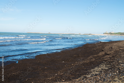 Inquinamento spiaggia di Punta Aderci