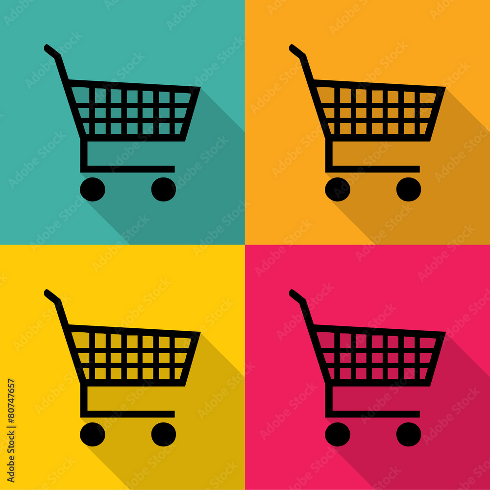 Shopping Cart icon great for any use. Vector EPS10. Shopping Cart icon great for any use. Vector EPS10.