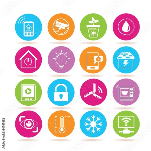 home automation system icons
