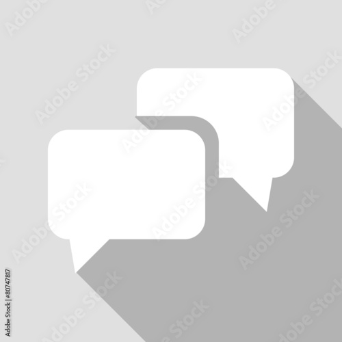 chat message icon great for any use. Vector EPS10.