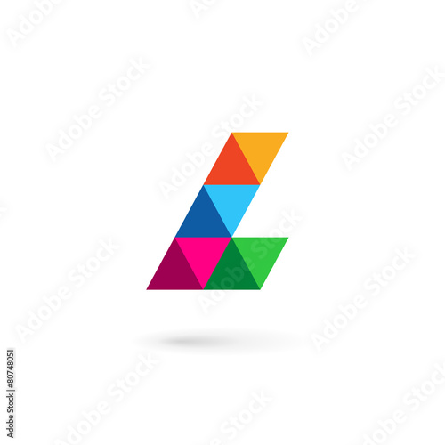 Free Download Letter L mosaic logo icon design template elements - GFXLoad