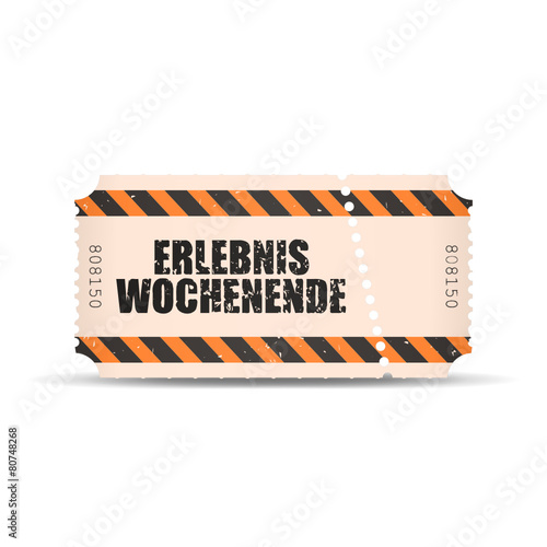 ticket v3 erlebnis wochenende I