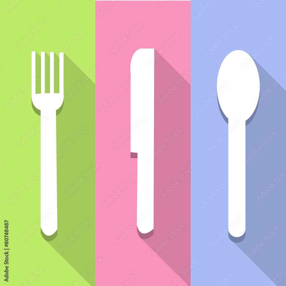 spoon fork knife icons set great for any use. Vector EPS10. spoon fork knife icons set great for any use. Vector EPS10.