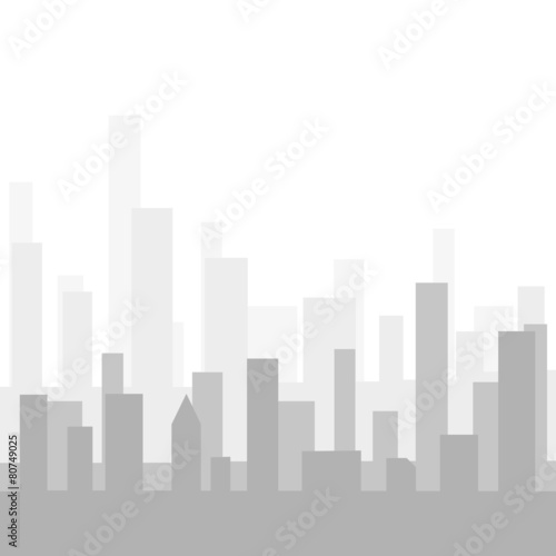city abstract background vector