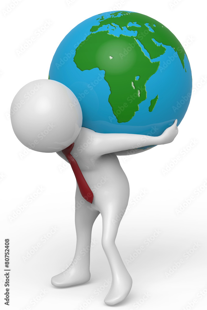 businessman holding the world businessman holding the world