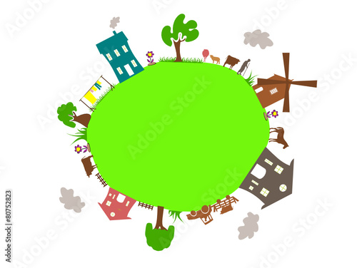 planète maison campagne