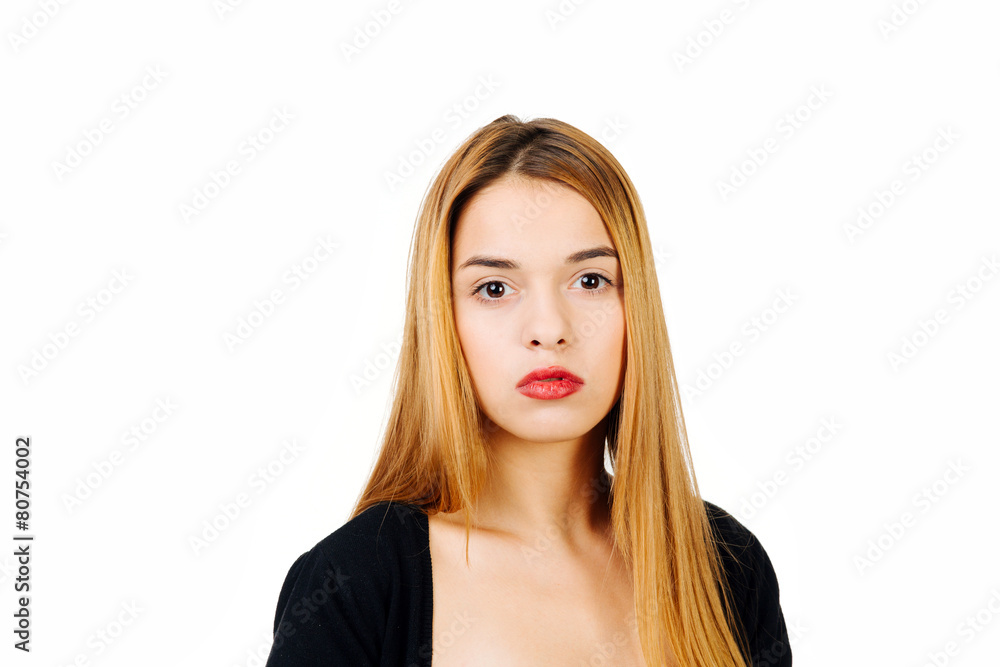 Serious woman Serious woman