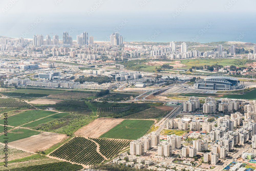 Netanya aerial view