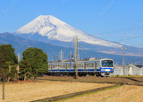 View of Mountain Fuji at Mishima, Shizuoka, Japan