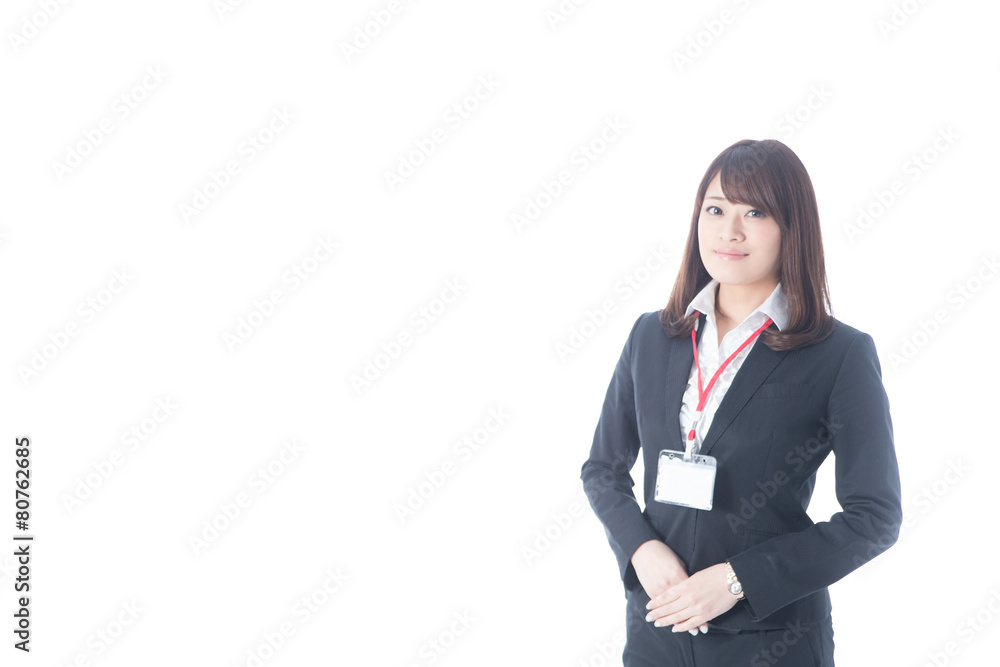 白バックOLポートレート 白バックOLポートレート