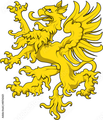 griffin - vector, isolated