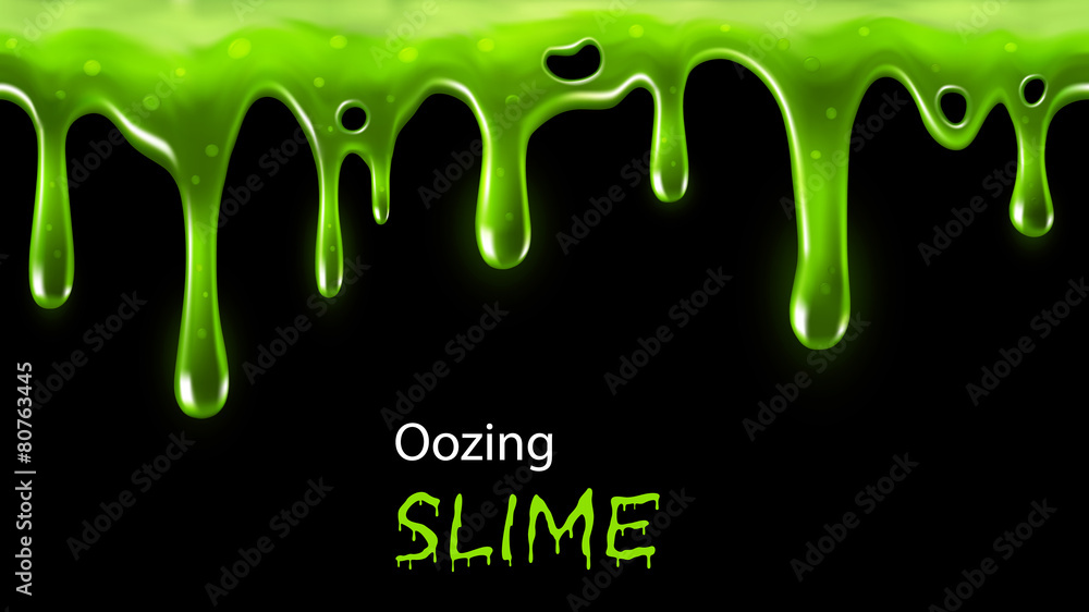 Fototapeta premium Oozing slime seamlessly repeatable