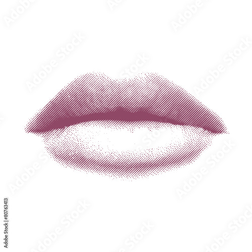 Etched Lips
