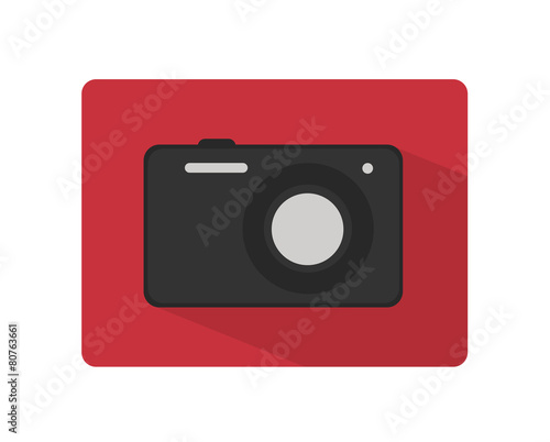 Camera vector flat icon