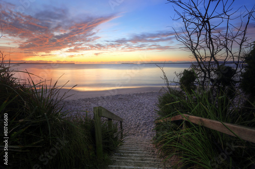Sunrise Nelson Beach Jervis Bay Australia