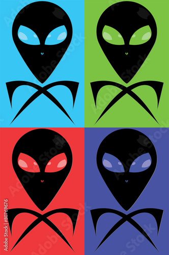 Extrarestrial jolly roger