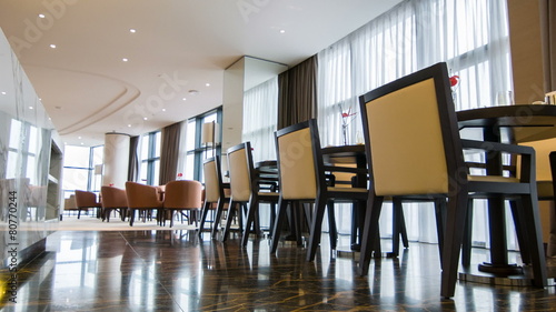 Interior of nice meeting room in hotel