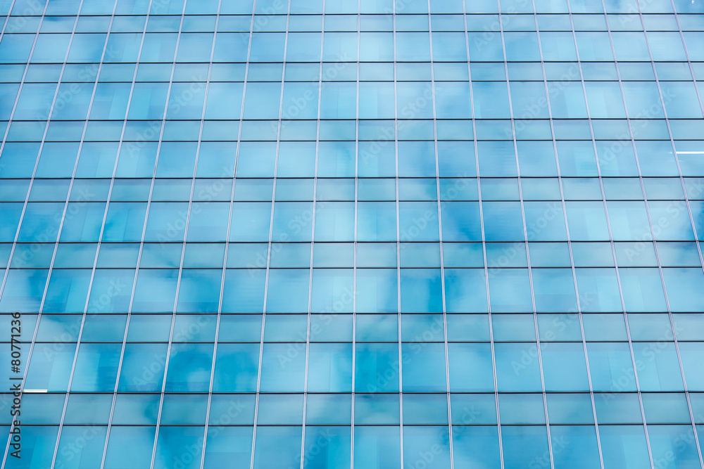 Windows office building for background Windows office building for background
