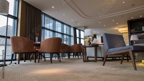 Interior of nice meeting room in hotel