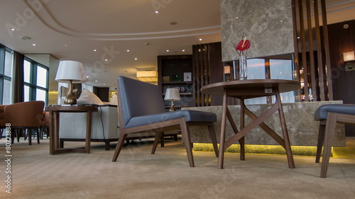 Interior of nice meeting room in hotel