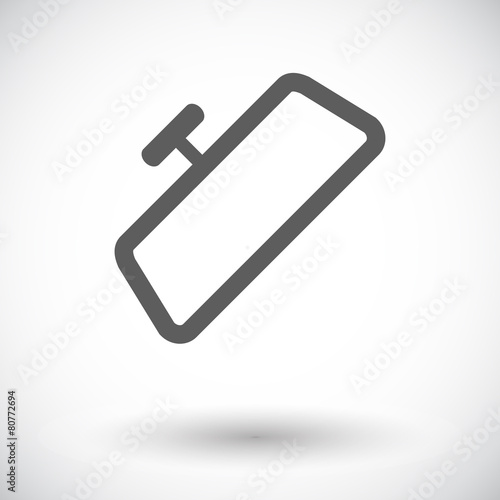 Mirror single icon.