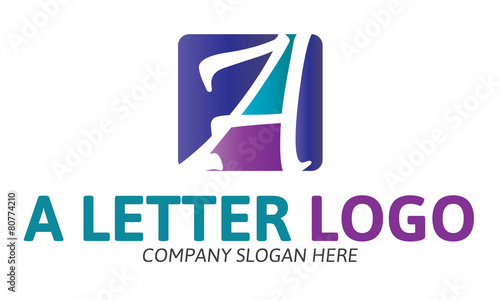 A Letter Logo