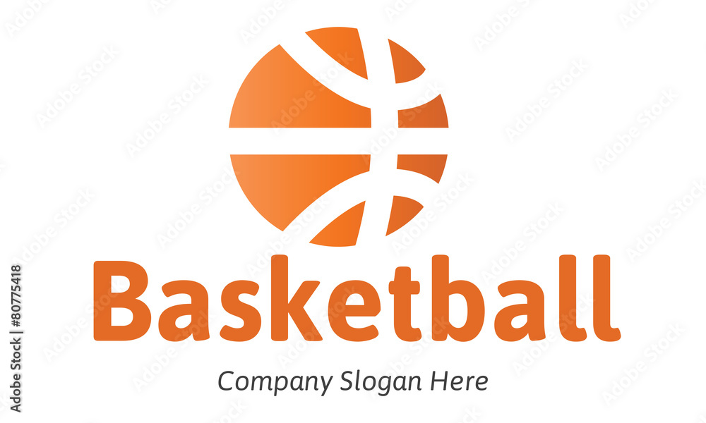 Basketball Logo - obrazy, fototapety, plakaty 