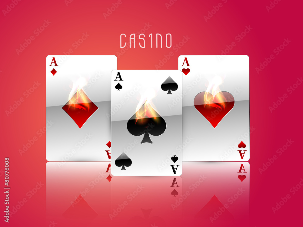 Fire playing online cards