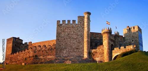 Templarium castle, Ponferrada, Santiago Road, Spain photo