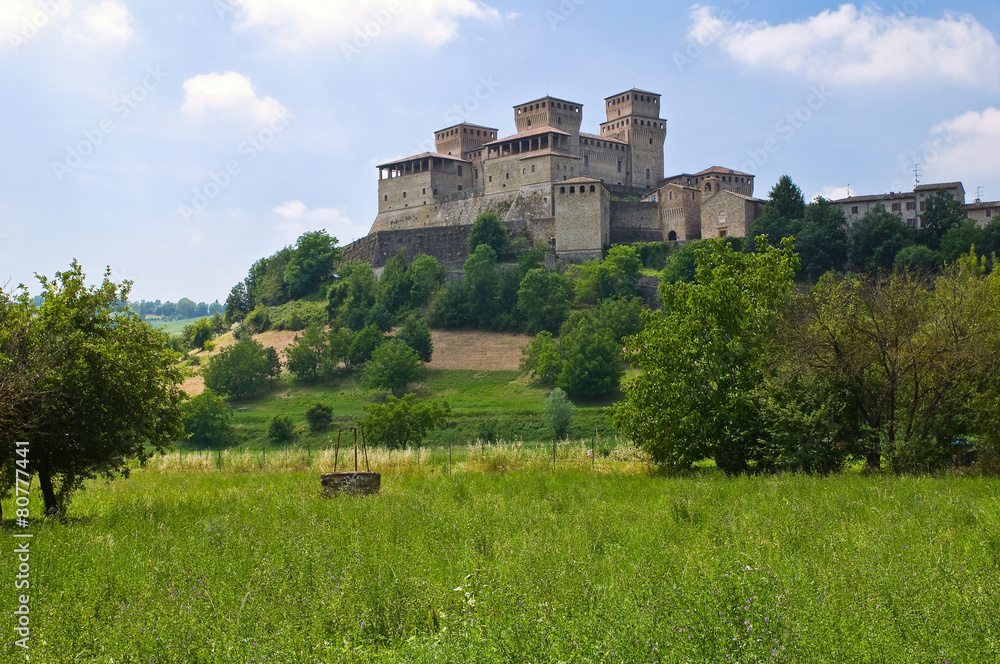 Castle of Torrechiara. Emilia-Romagna. Italy. Castle of Torrechiara. Emilia-Romagna. Italy.