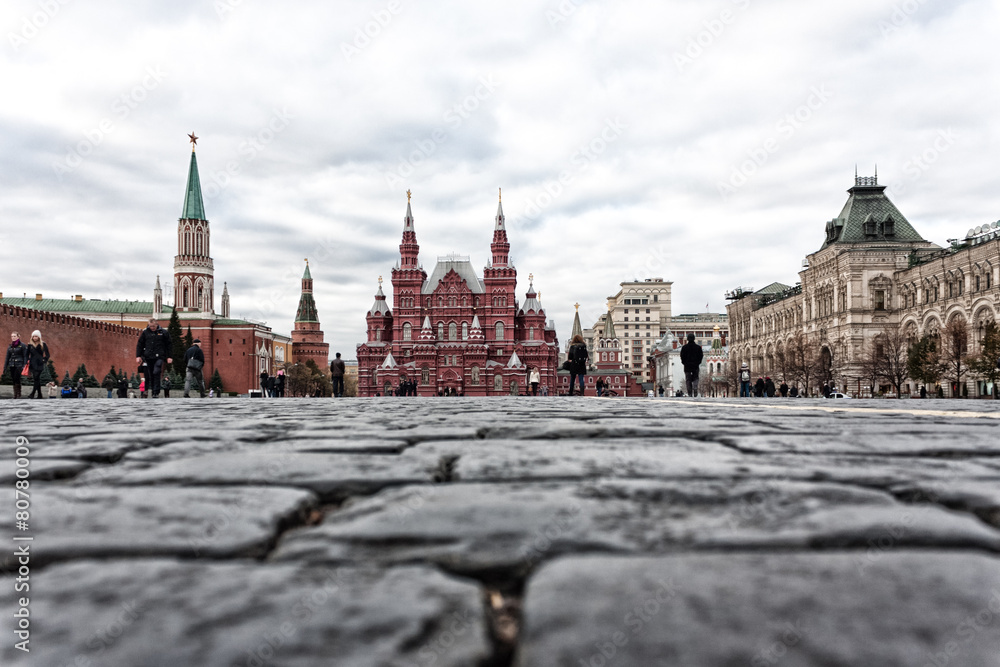paving stones on Red Square