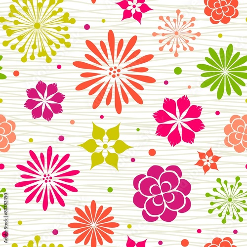 Seamless Floral Background