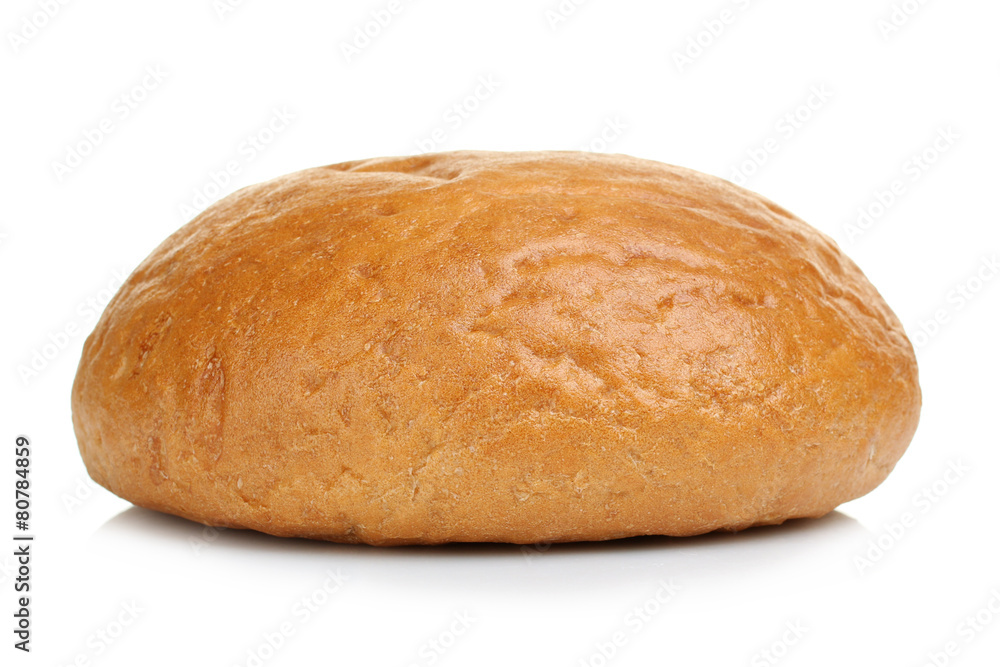 round bread isolated round bread isolated