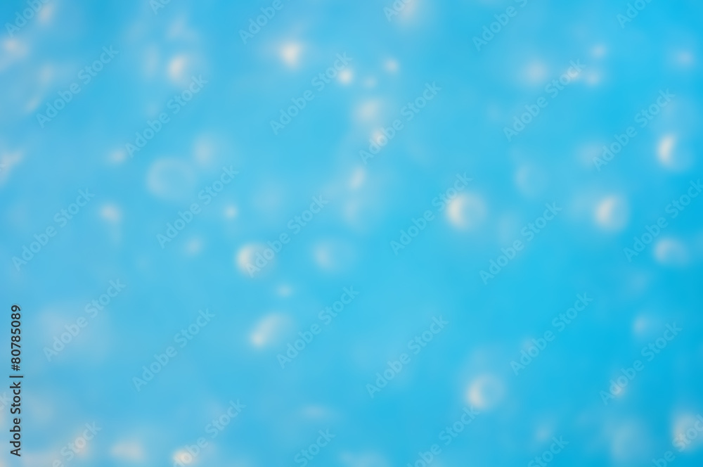 Blue Bubble Background Blur Blue Bubble Background Blur