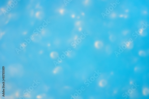 Blue Bubble Background Blur