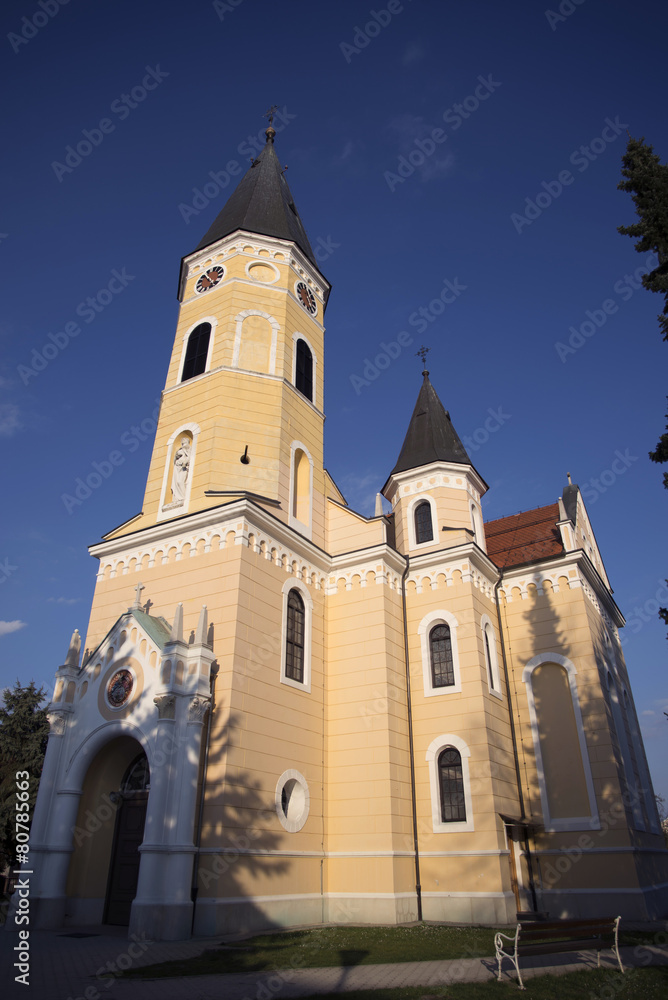 church in velika gorica, croatia