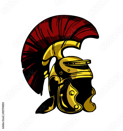 Vector helmet illustration