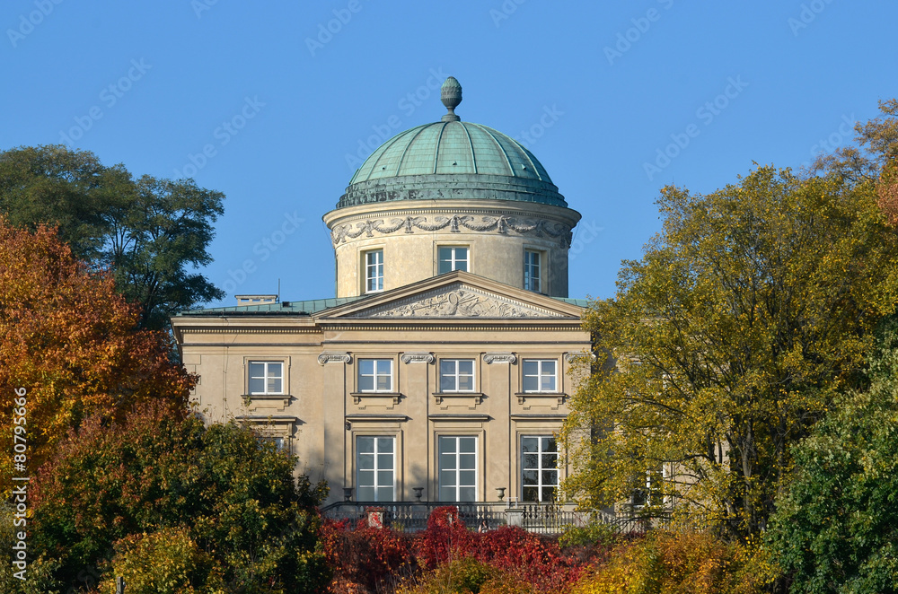Pałac Królikarnia w Warszawie - obrazy, fototapety, plakaty 
