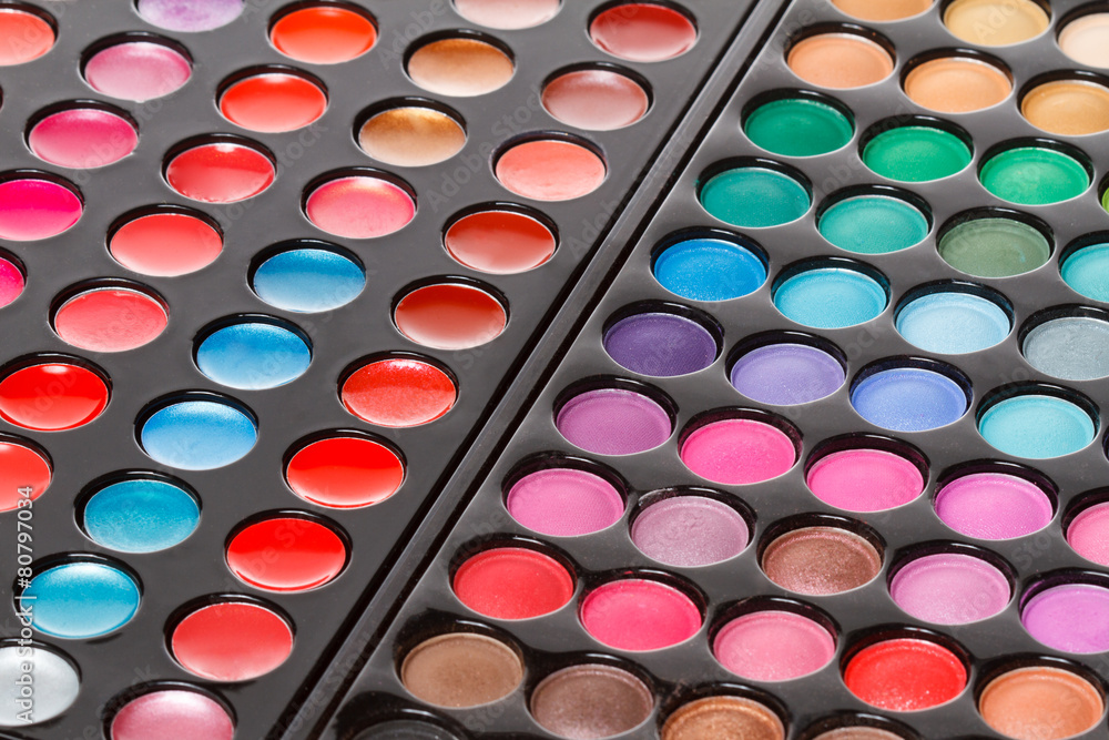 Colorful makeup palettes Colorful makeup palettes