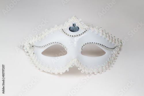 White mask
