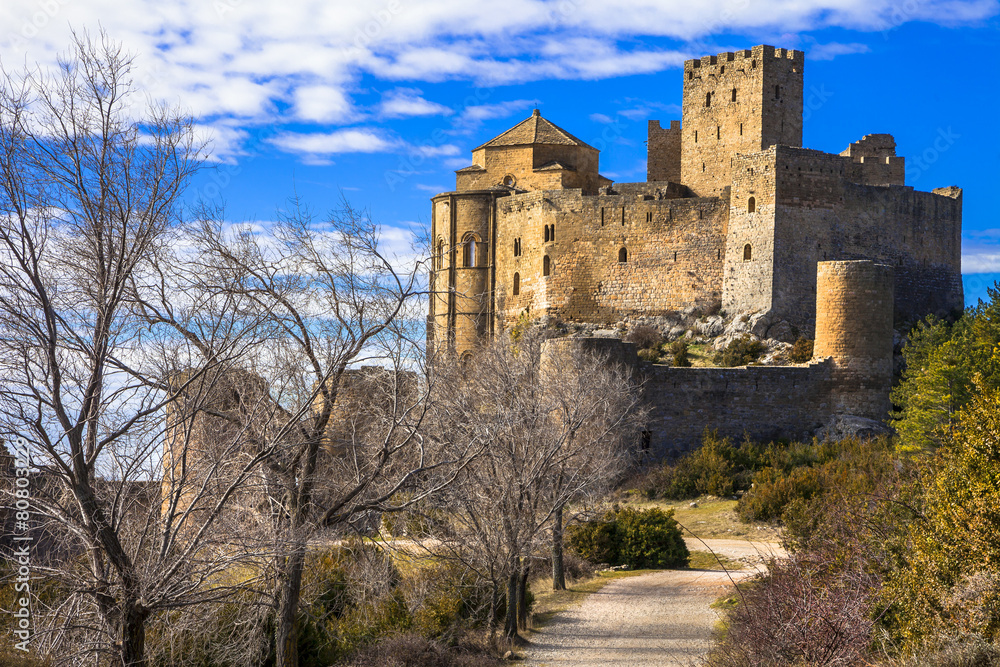 Impressive castles of Europe - Loarre, Spain (Aragon)