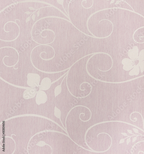 Beautiful Beautiful Chintz pattern on fabric texture.