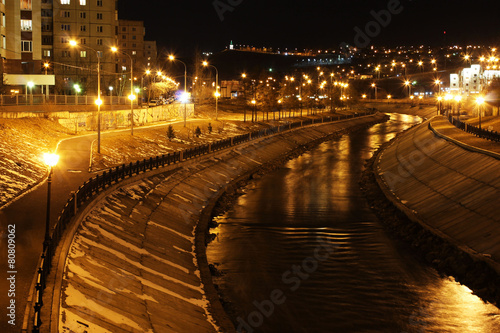 River embankment