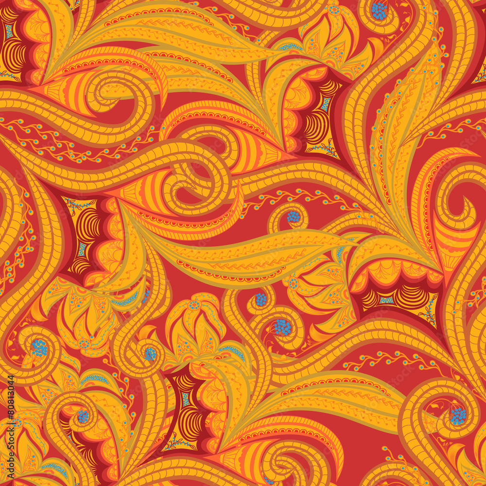 Seamless ornament ethnic background. Vector pattern. Seamless ornament ethnic background. Vector pattern.