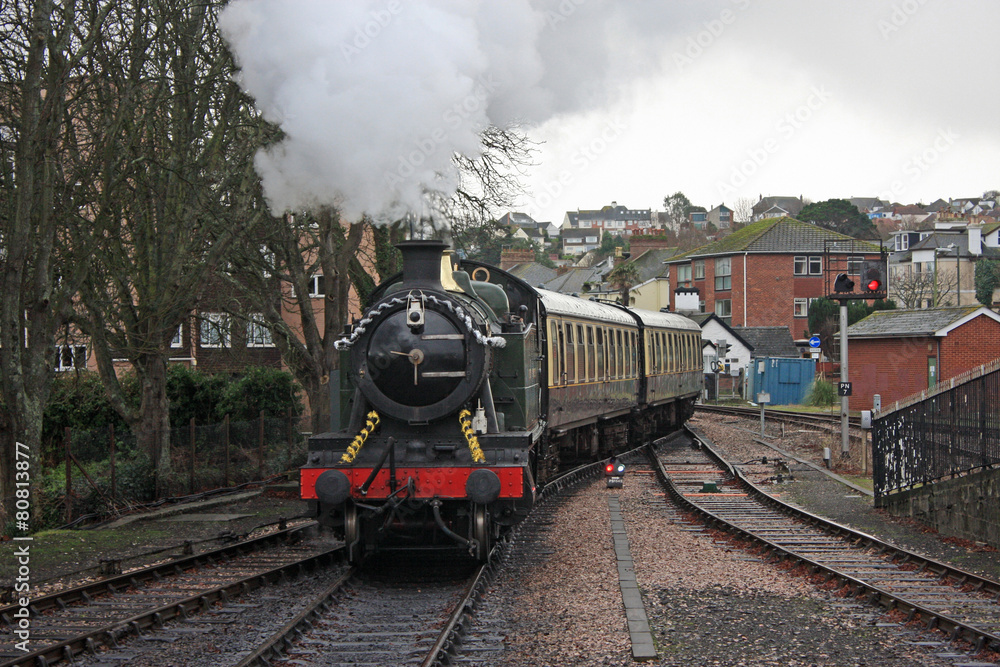 Obraz premium silnik parowy