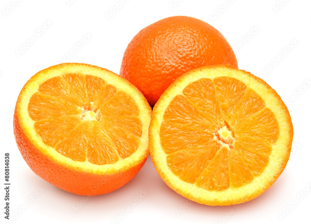 Fresh cut oranges Fresh cut oranges
