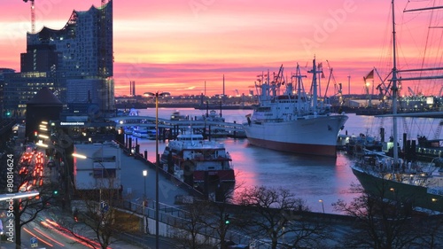 Zeitraffer Hamburg