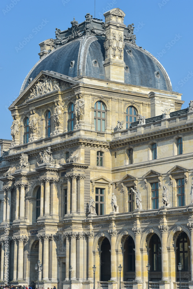 France, Paris, Tuileries Garden, Jardin des Tuileries, Louvre Ar