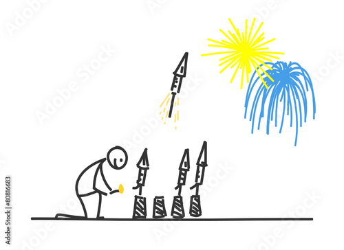 sm feuerwerk machen I